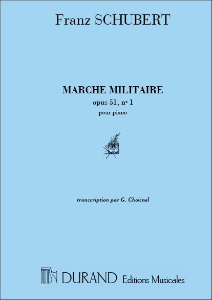 Marche Militaire  - Transcription Pour Piano (Choisnel) - na klavír